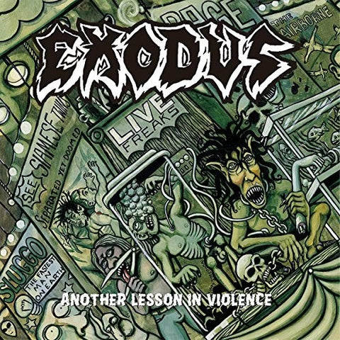Exodus - Another Lesson In Violence (Picture Disc Vinyl LP) (2 Lp's) ((Vinyl))