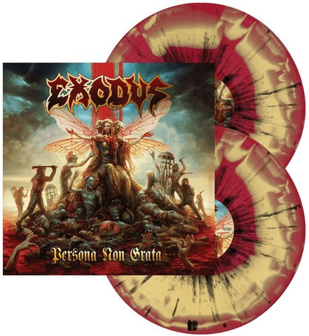 Exodus - Persona Non Grata (Red & Mustard w/ Black Splatter Vinyl) (2 Lp's) ((Vinyl))