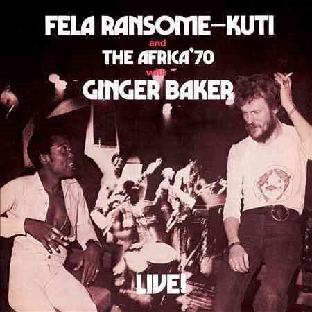 Fela Kuti - FELA LIVE WITH GINGER BAKER ((Vinyl))