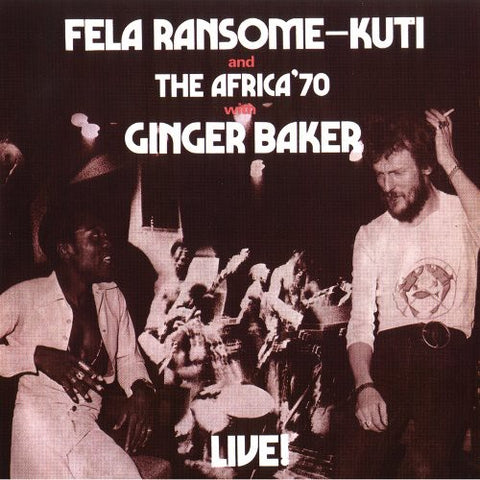 Fela Kuti - Live with Ginger Baker ((CD))