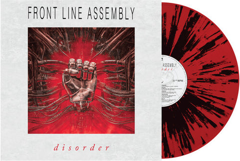 Front Line Assembly - Disorder (Red & Black Splatter) (Colored Vinyl, Red, Black, Limited Edition, Bonus Tracks) ((Vinyl))