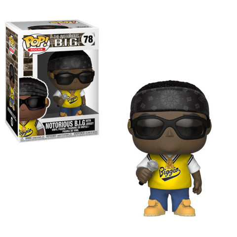 Funko Pop! Rocks - Notorious B.I.G. (with jersey) ((Toys))