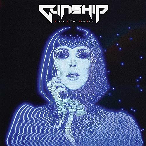 GUNSHIP - Black Blood Red Kiss [7" Single] [White w/ Red Splatter] ((Vinyl))