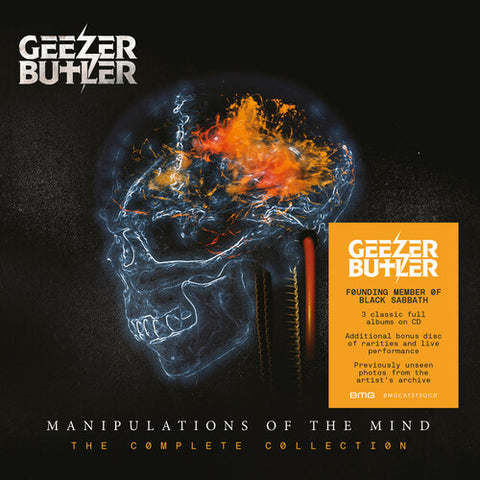 Geezer Butler - Manipulations Of The Mind - The Complete Collection (4 Cd's) ((CD))
