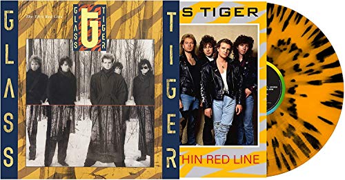 Glass Tiger - Thin Red Line [Tiger Striped Colored Vinyl] [Import] ((Vinyl))