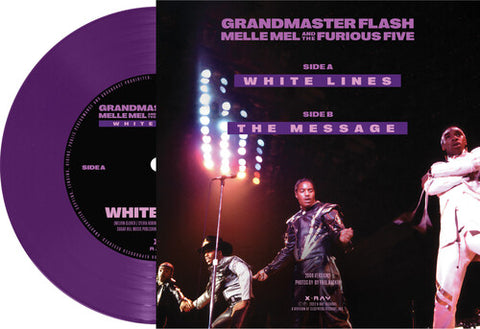 Grandmaster Flash - White Lines - Purple ((Vinyl))