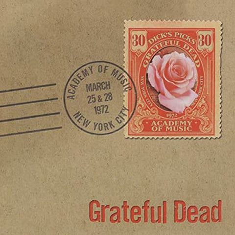 Grateful Dead - Dick's Picks Vol. 30-Academy of Music, New York City, NY 3/25 & 3/28/72 (4-CD Set) ((CD))