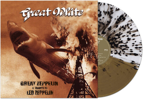 Great White - Great Zeppelin - Tribute To Led Zeppelin (Black White & Gold Splatter) ((Vinyl))
