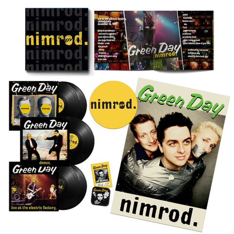 Green Day - Nimrod (25th Anniversary Edition) (Indie Exclusive Silver Vinyl) 5 LP ((Vinyl))