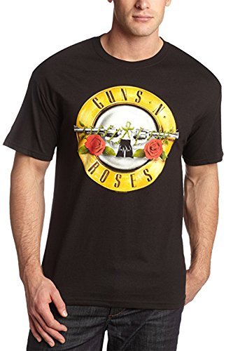 Guns N Roses - Men'S Guns N Roses Bullet T-Shirt,Black,Xx-Large ((Apparel))