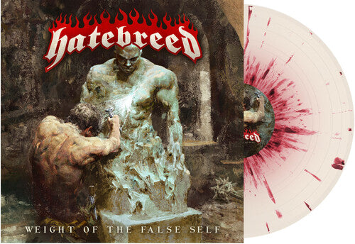 Hatebreed - Weight of the False Self (Bone w/ Blood Splatter) (White, Red) ((Vinyl))