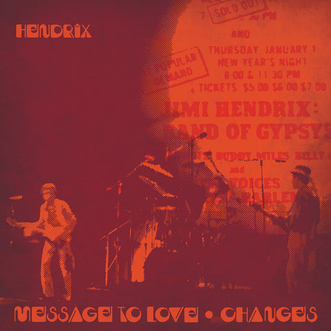 Hendrix, Jimi - Message To Love / Changes [7" Single] [Red & Yellow Splatter] | ((Vinyl))