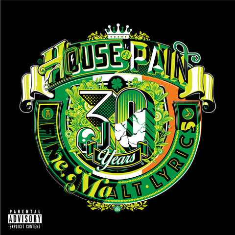 House of Pain - House of Pain (Fine Malt Lyrics) (Indie Exclusive) [30 Years] (Deluxe Version) [Explicit Content] (Orange, White, Bonus Tracks, 180 Gram Vinyl) (2 Lp's) ((Vinyl))