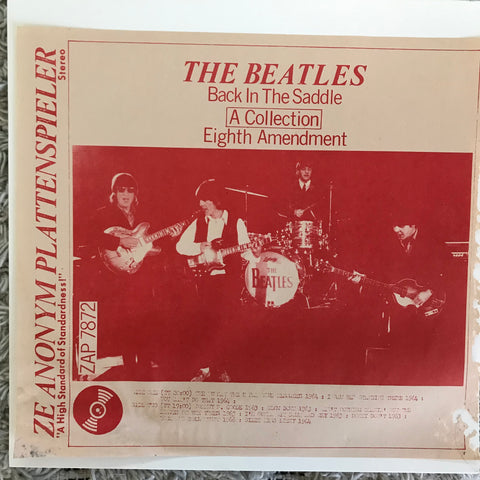 Beatles - Back In The Saddle, Eighth Amendment (LP, Unofficial)