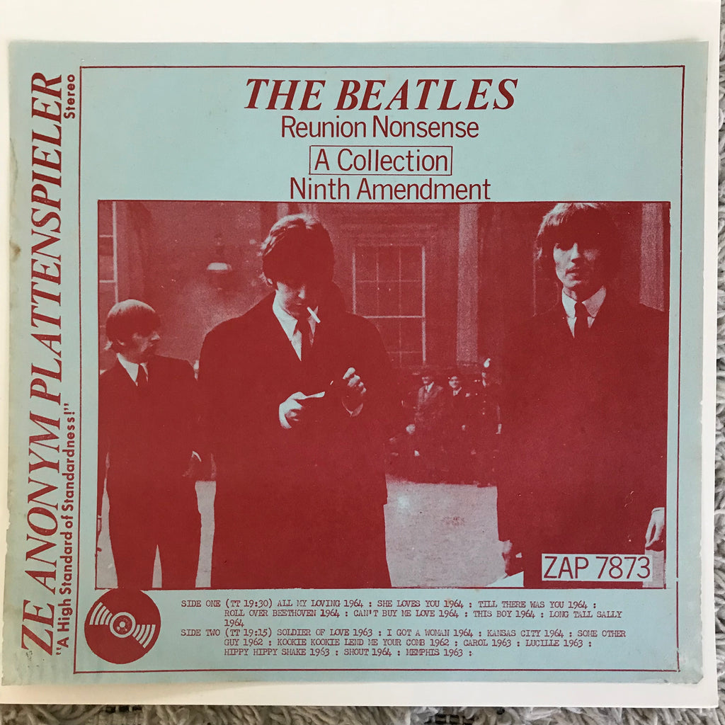 Beatles - Reunion Nonsense, Ninth Amendment (LP, Unofficial)