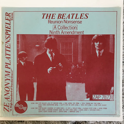 Beatles - Reunion Nonsense, Ninth Amendment (LP, Unofficial)