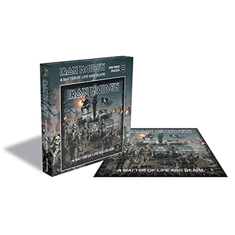 IRON MAIDEN - A MATTER OF LIFE AND DEATH (500 PIECE JIGSAW PUZZLE) ((Puzzle))