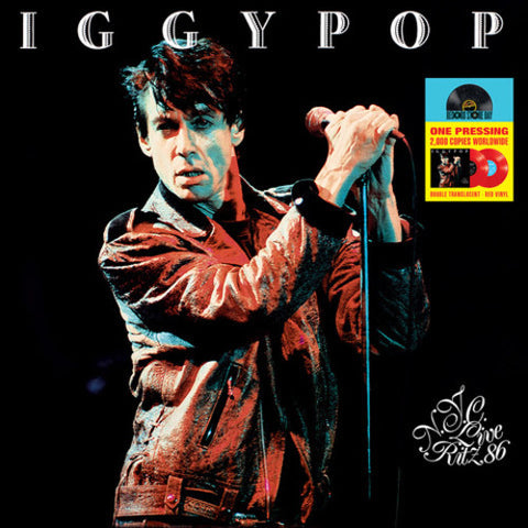 Iggy Pop - Live At The Ritz, NYC 1986 (Translucent Red Vinyl) (2 Lp's) ((Vinyl))