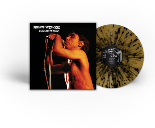Iggy & Stooges - Jesus Loves The Stooges (Black & Gold Splatter Vinyl) ((Vinyl))