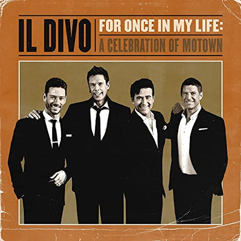 Il Divo - For Once In My Life: A Celebration Of Motown ((CD))