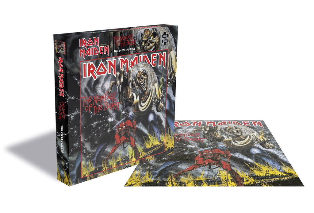 Iron Maiden - The Number Of The Beast (500 Piece Jigsaw Puzzle) ((Jigsaw Puzzle))