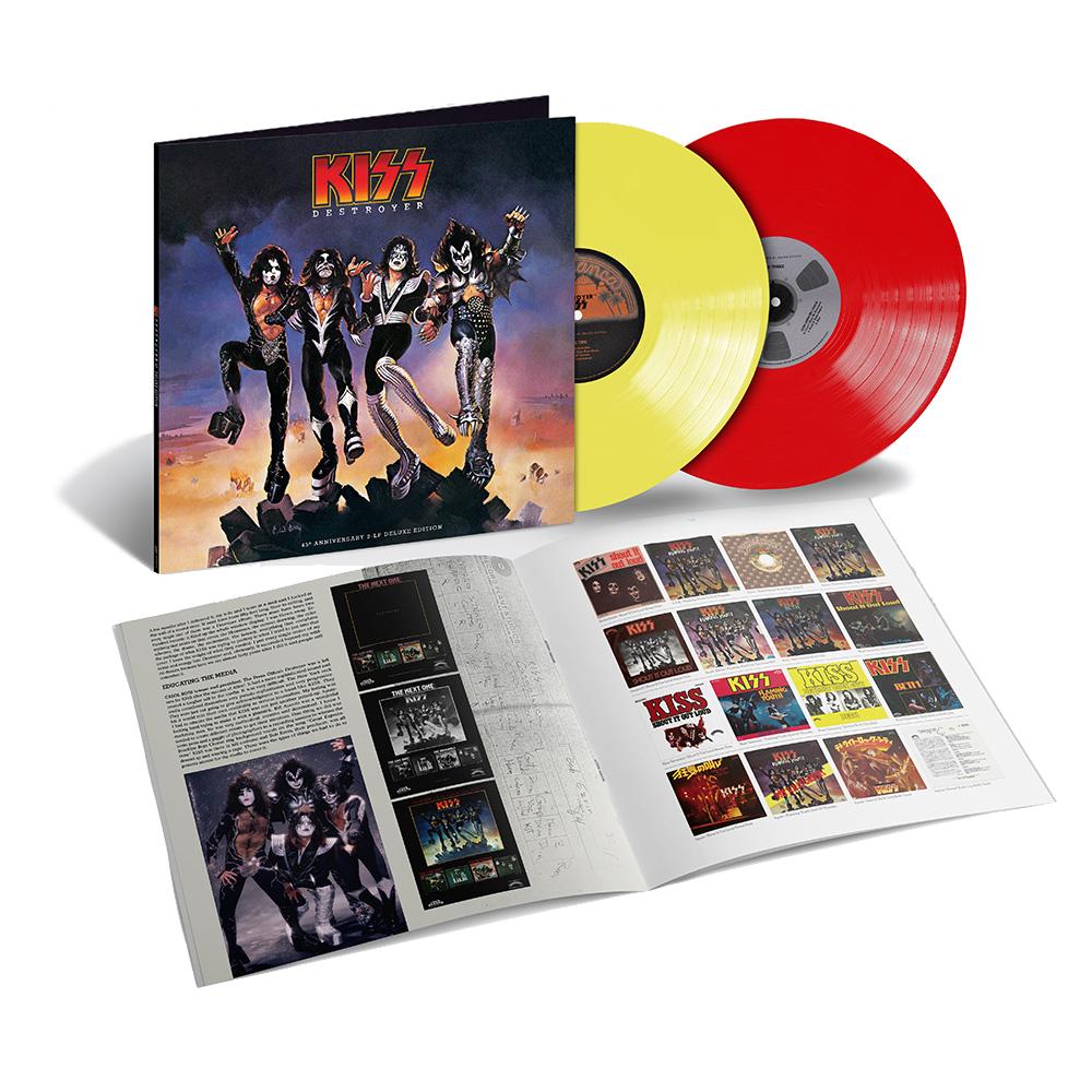 KISS - Destroyer: 45th Anniversary (Limited Edition, Yellow & Red Colored Vinyl,Deluxe Edition) (2 Lp's) ((Vinyl))