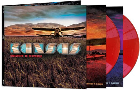 Kansas - Somewhere To Elsewhere (Colored Vinyl, Red, Limited Edition) (2 Lp's) ((Vinyl))