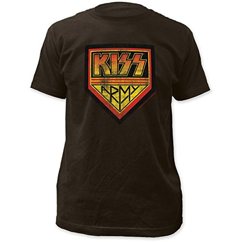 Kiss - Kiss Kiss Army Fitted Jersey Tee ((Apparel))