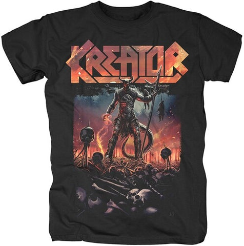 Kreator - Warrior Black Short Sleeve Shirt Size XL ((Apparel))