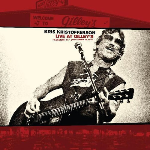 Kristofferson, Kris - Live At Gilley’s - Pasadena, TX: September 15, 1981 (INDIE EXCLUSIVE, WHITE MARBLED VINYL) ((Vinyl))