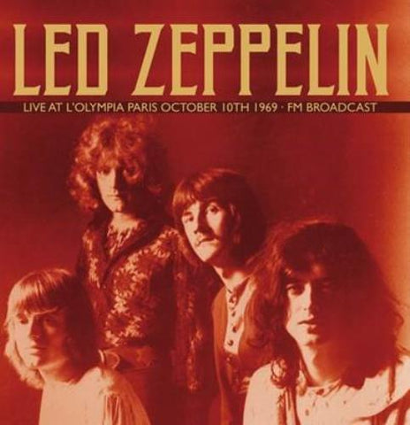 Led Zeppelin - Live at L'Olympia Paris, October 10th 1969, FM Broadcast [Import] (2 Lp's) ((Vinyl))