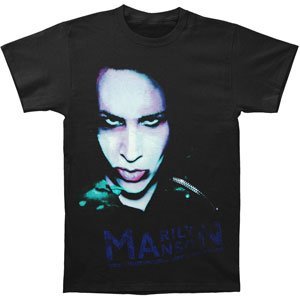 Marilyn Manson - Marilyn Manson Oversaturated Men'S T-Shirt, Black, Large ((Apparel))