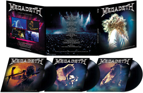 Megadeth - A Night In Buenos Aires (180 Gram Vinyl) (3 LP) ((Vinyl))