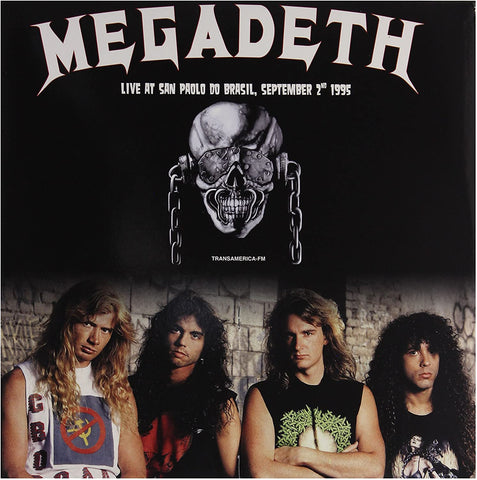 Megadeth - Sao Paulo Do Brasil September 2nd 1995 (White Vinyl) ((Vinyl))