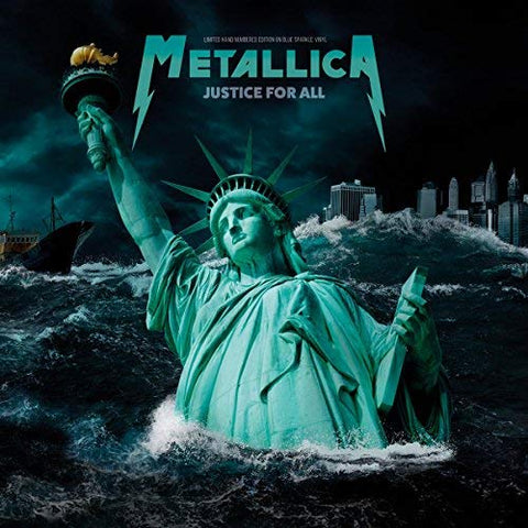Metallica - Justice For All - Live Broadcast Woodstock 1994 - Blue Vinyl ((Vinyl))