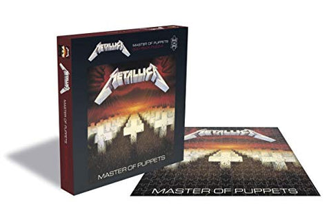 Metallica - Metallica - Master of Puppets Album Cover - 500 Piece Jigsaw Puzzle ((Jigsaw Puzzle))