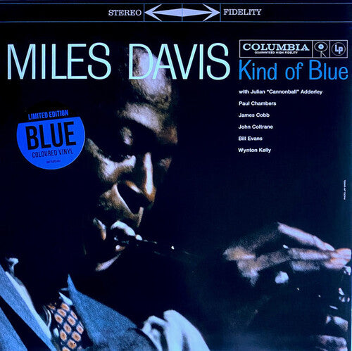 Miles Davis - Kind Of Blue (Limited Edition, Blue Marlbled Vinyl) [Import] ((Vinyl))