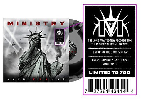 Ministry - Amerikkkant (Black & Grey Swirl Vinyl) ((Vinyl))