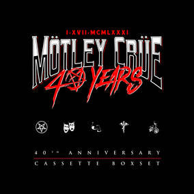 Motley Crue - 40th Anniversary Cassette Boxset ((Cassette))