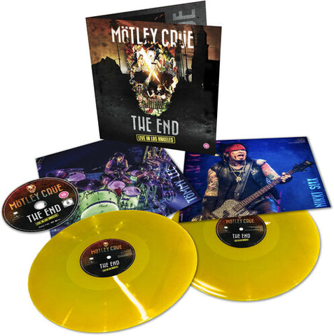 Motley Crue - The End: Live in Loss Angeles (2LP+DVD) ((Vinyl))