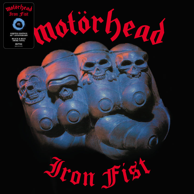 Motörhead - Iron Fist (Black & Blue Swirl Vinyl) ((Vinyl))