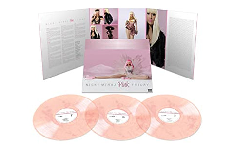 Nicki Minaj - Pink Friday (10th Anniversary) [Deluxe Pink/White Swirl 3 LP] ((Vinyl))