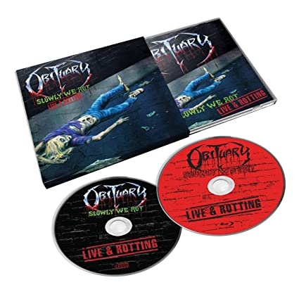 Obituary - Slowly We Rot - Live And Rotting (With Blu-ray) ((CD))