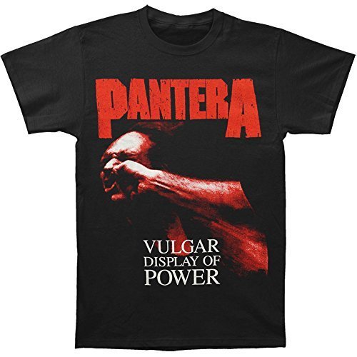 Pantera - Pantera Red Vulgar Men'S T-Shirt, Black, Large ((Apparel))