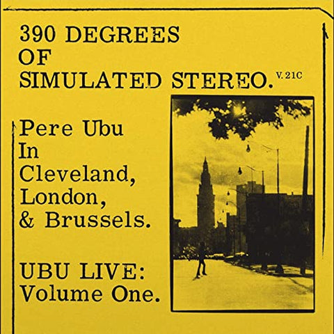 Pere Ubu - 390 Degrees of Simulated Stereo V2.1 ((Vinyl))