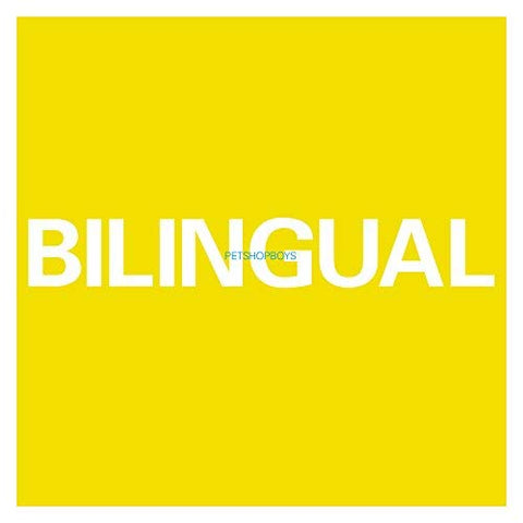 Pet Shop Boys - Bilingual (2018 Remastered Version)(LP) ((Vinyl))