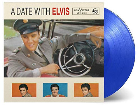 Presley,Elvis - Date With Elvis (180G/Transparent Blue Vinyl) ((Vinyl))