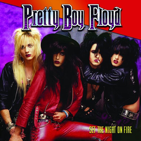 Pretty Boy Floyd - Set The Night On Fire (Colored Vinyl, Limited Edition, Pink, Red) ((Vinyl))