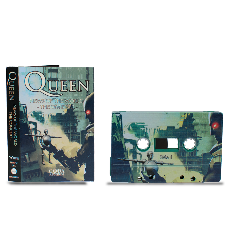 QUEEN - NEWS OF THE WORLD (GREEN SHELL) ((Cassette))