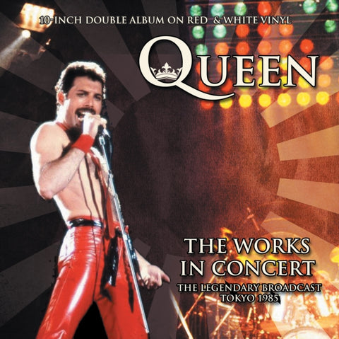 Queen - The Works In Concert (10" Red & White Vinyl) (2 Lp's) ((Vinyl))